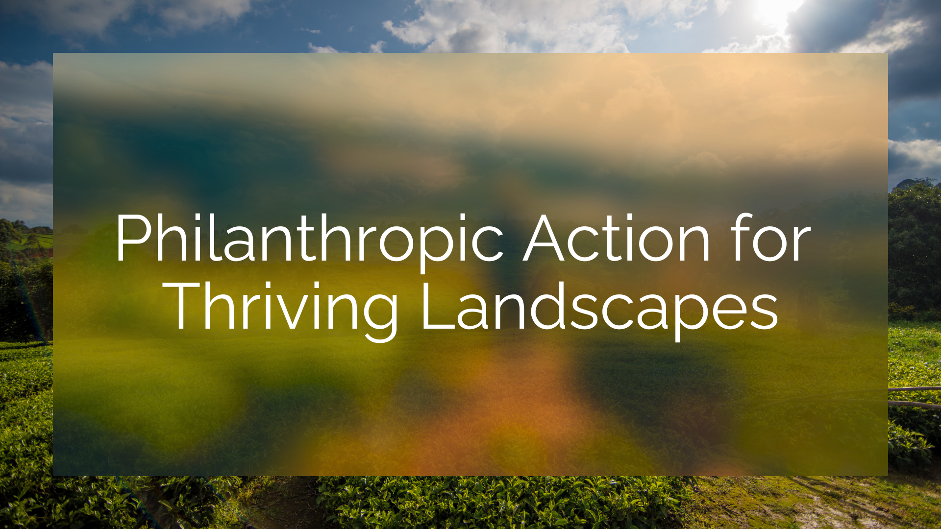 Climate-KIC, EcoAgriculture Partners, 1000 Landscapes for 1 Billion People