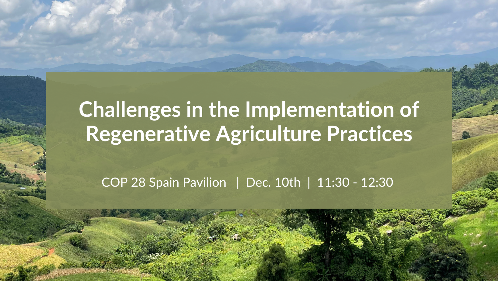 Challenges in the Implementation of Regenerative Agriculture Practices