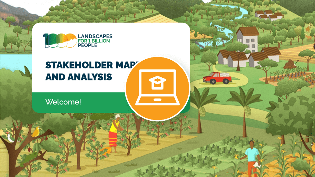 Stakeholder mapping and analysis learning module